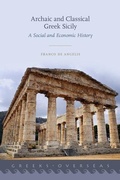 Cover: Archaic and Classical Greek Sicily - Oxford University Press Inc