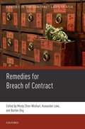 Cover: Remedies for Breach of Contract - Oxford University Press