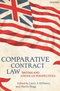 Cover: Comparative Contract Law - Oxford University Press