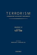 Cover: TERRORISM: COMMENTARY ON SECURITY DOCUMENTS INDEX V - Oxford University Press Inc