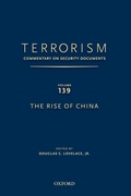 Cover: TERRORISM: COMMENTARY ON SECURITY DOCUMENTS VOLUME 137 - Oxford University Press Inc