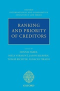 Cover: Ranking and Priority of Creditors - Oxford University Press