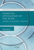 Cover: Domestic Application of the ECHR - Oxford University Press