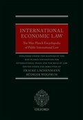 Cover: International Economic Law - Oxford University Press