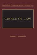 Cover: Choice of Law - Oxford University Press Inc
