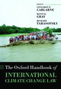 Cover: The Oxford Handbook of International Climate Change Law - Oxford University Press