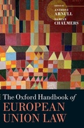 Cover: The Oxford Handbook of European Union Law - Oxford University Press