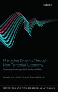 Cover: Managing Diversity through Non-Territorial Autonomy - Oxford University Press