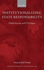 Cover: Institutionalizing State Responsibility - Oxford University Press