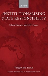 Enlarge image Cover: Institutionalizing State Responsibility - Oxford University Press
