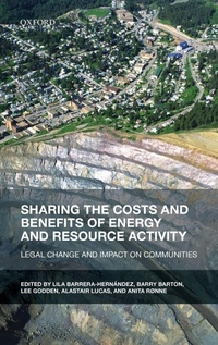 Bild: Sharing the Costs and Benefits of Energy and Resource Activity - Oxford University Press