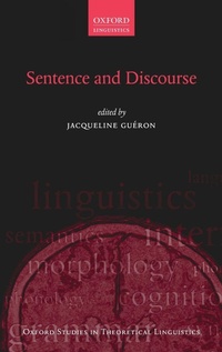 Enlarge image Cover: Sentence and Discourse - Oxford University Press