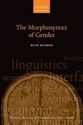 Cover: The Morphosyntax of Gender - Oxford University Press
