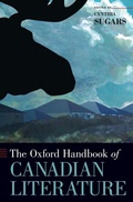 Cover: The Oxford Handbook of Canadian Literature - Oxford University Press Inc