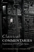 Cover: Classical Commentaries - Oxford University Press