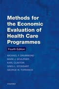 Cover: Methods for the Economic Evaluation of Health Care Programmes - Oxford University Press
