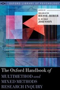 Cover: The Oxford Handbook of Multimethod and Mixed Methods Research Inquiry - Oxford University Press Inc