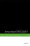 Cover: Oxford Studies in Early Modern Philosophy, Volume VII - Oxford University Press