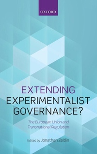 Enlarge image Cover: Extending Experimentalist Governance? - Oxford University Press