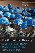 Cover: The Oxford Handbook of United Nations Peacekeeping Operations - Oxford University Press