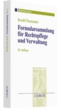 Cover: Formularsammlung f&uuml;r Rechtspflege und Verwaltung - C.H.BECK