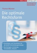 Cover: Die optimale Rechtsform - mi Wirtschaftsbuch