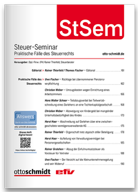 Bild: Steuer-Seminar StSem - Otto Schmidt Verlag