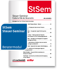 Bild vergrößern Bild: Steuer-Seminar - Otto Schmidt Verlag
