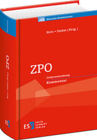 Abbildung von: ZPO - Erich Schmidt Verlag
