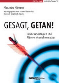 Enlarge image Cover: Gesagt, getan! - mi Wirtschaftsbuch