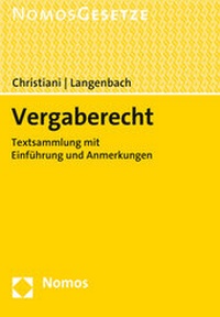 Abbildung von: Vergaberecht - Nomos