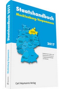 Abbildung von: Staatshandbuch Mecklenburg-Vorpommern 2017 - Carl Heymanns Verlag