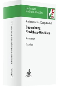 Abbildung von: Landesrecht Nordrhein-Westfalen / Bauordnung Nordrhein-Westfalen. BauO NRW - C.H.BECK
