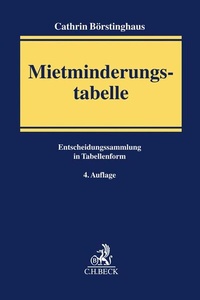 Bild vergrößern Bild: Mietminderungstabelle - C.H.BECK
