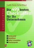 Cover: Die 499 besten Checklisten f&uuml;r Ihr Unternehmen - moderne industrie