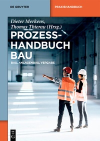 Abbildung von: Prozesshandbuch Bau - De Gruyter