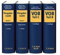 Enlarge image Cover: Beck'scher Vergaberechtskommentar - C.H.BECK