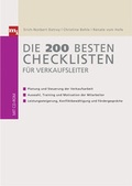 Cover: Die 200 besten Checklisten f&uuml;r Verkaufsleiter - mi Wirtschaftsbuch