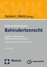 Abbildung von: StichwortKommentar Behindertenrecht - Nomos