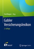 Cover: Gabler Versicherungslexikon - Springer Gabler
