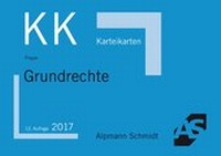 Abbildung von: Karteikarten Grundrechte - Alpmann Schmidt