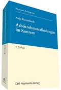 Cover: Arbeitnehmererfindungen im Konzern - Carl Heymanns Verlag