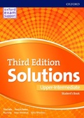 Cover: Solutions: Upper Intermediate: Student's Book - Oxford University Press