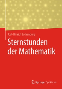Abbildung von: Sternstunden der Mathematik - Springer Spektrum