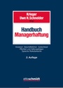 Cover: Handbuch Managerhaftung - Otto Schmidt Verlag