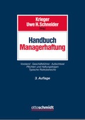 Abbildung von: Handbuch Managerhaftung - Otto Schmidt Verlag