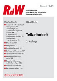 Abbildung von: Teilzeitarbeit - Boorberg