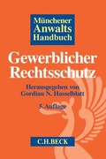 Cover: M&uuml;nchener Anwaltshandbuch Gewerblicher Rechtsschutz - C.H.BECK