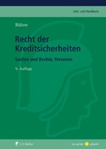Cover: Recht der Kreditsicherheiten - C.F. M&uuml;ller