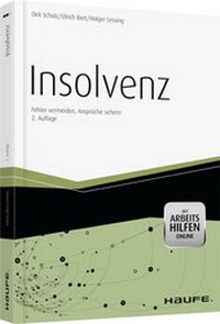 Abbildung von: Insolvenz - mit Arbeitshilfen online - Haufe-Lexware